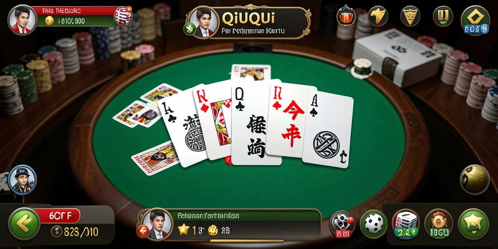 Screenshot gameplay QiuQiu yang menarik dan seru.