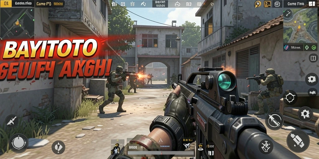 Tampilan menarik dari game FPS BAYITOTO dengan aksi tembak-menembak yang intens.