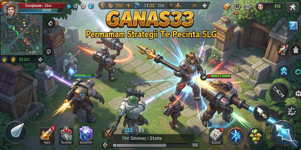 Tampilan gameplay menegangkan dari <strong>GANAS33</strong> yang penuh strategi.