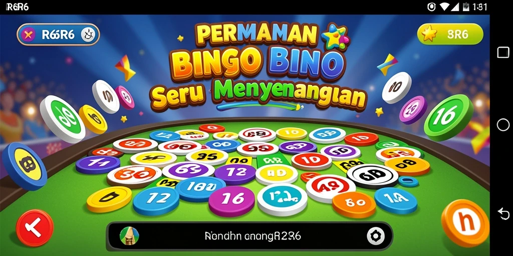 Tampilan gameplay R6R6 yang menarik dengan suasana Bingo yang meriah.